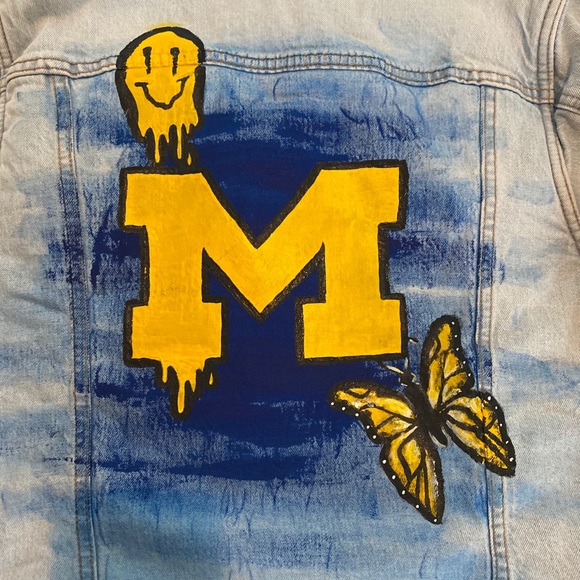 NWT University of Michigan Custom Logo Jacket - Picture 3 of 5